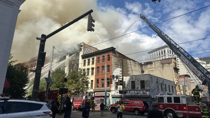 baltimore fire