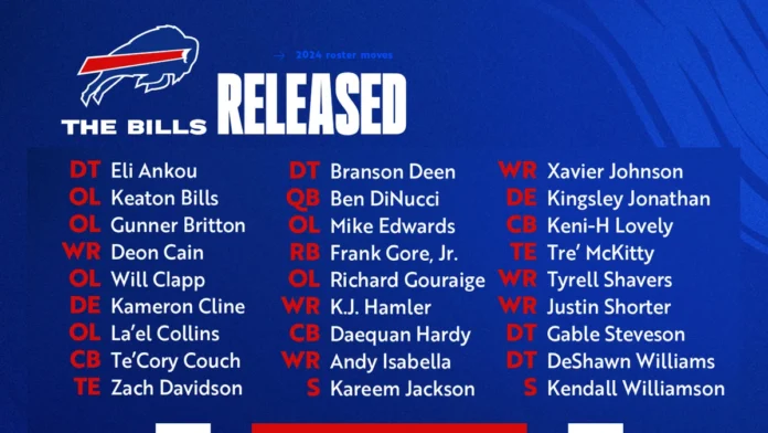 bills depth chart