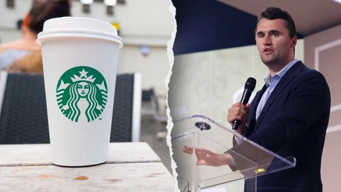 charlie kirk starbucks order