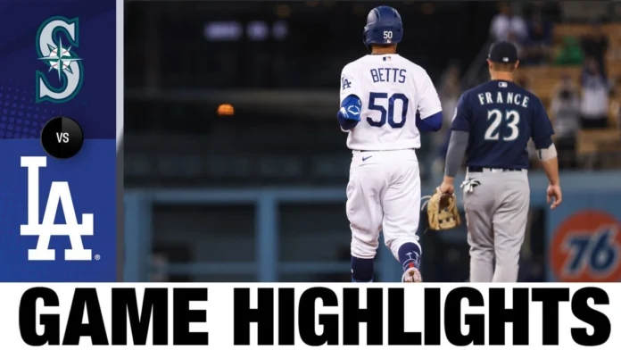 dodgers vs mariners