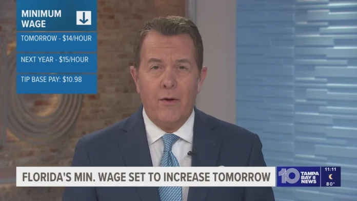 florida minimum wage increase 2025