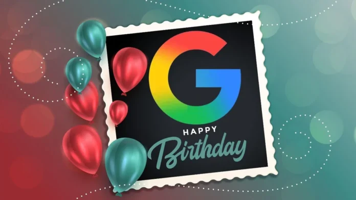 google's 27th birthday