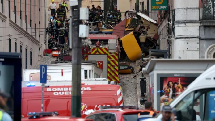 lisbon funicular railway crash