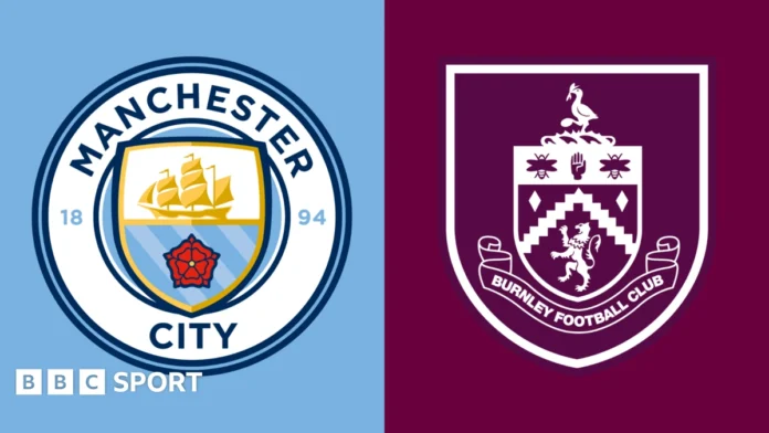 man city vs burnley f.c. timeline