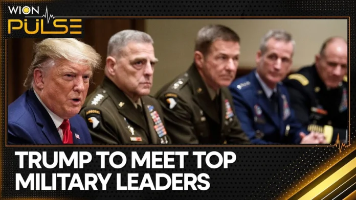 military leaders meeting