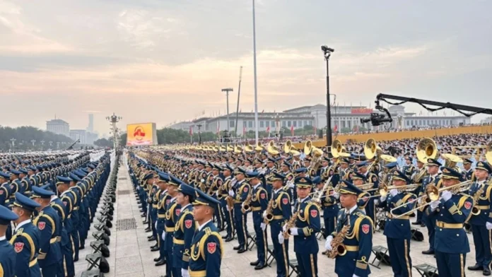military parade china