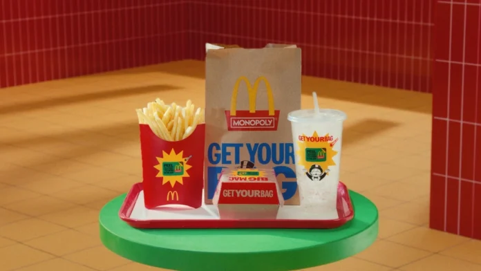 monopoly mcdonalds game