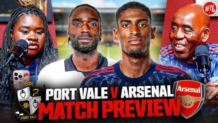 port vale vs arsenal