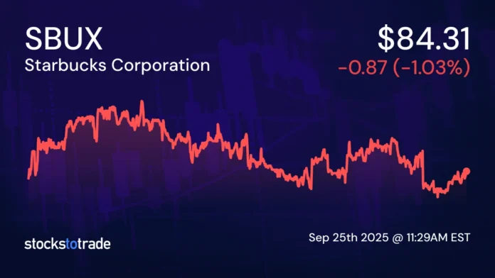 starbucks stock