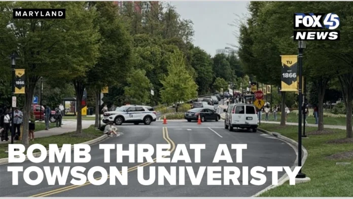 towson university bomb threat