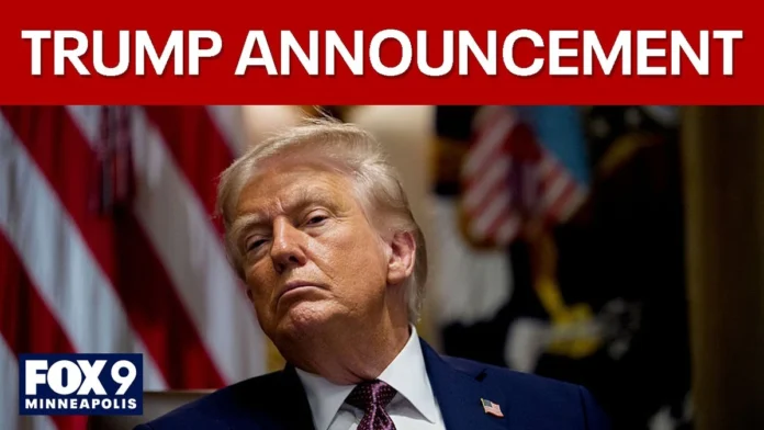 trump announcement