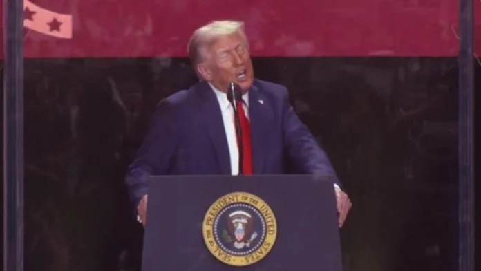 trump speech charlie kirk