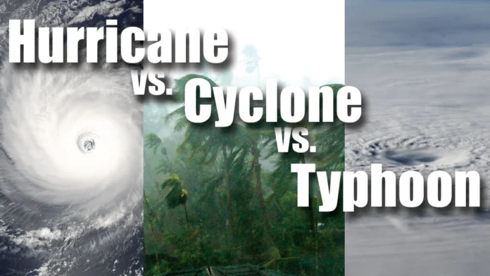 typhoon vs hurricane