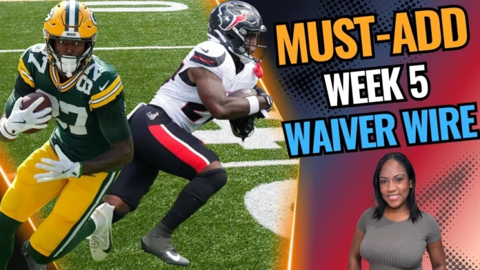waiver wire week 5