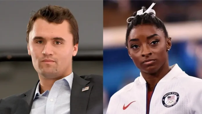what did charlie kirk say about simone biles in 2021