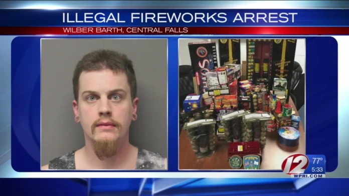 Fireworks Arrest