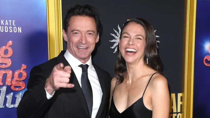 Hugh Jackman and Sutton Foster