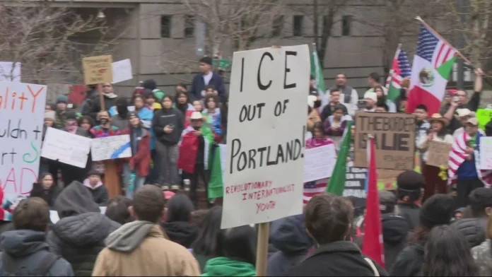 Portland ICE protests
