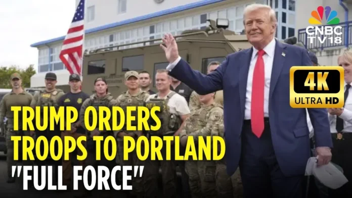 Trump Portland troops