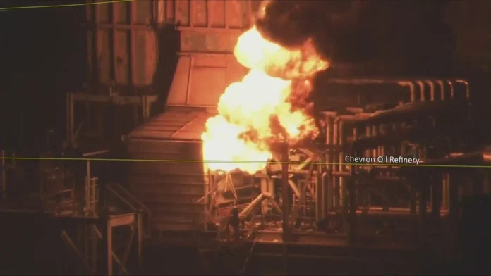 chevron refinery