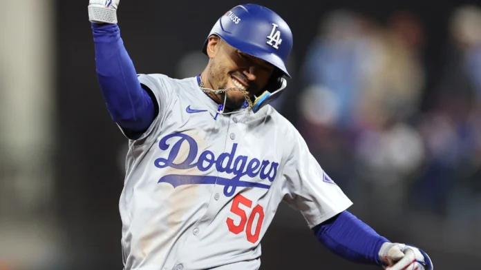 dodgers game score