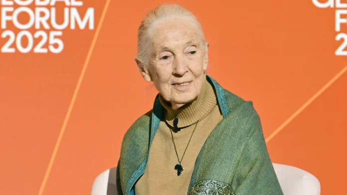 jane goodall died