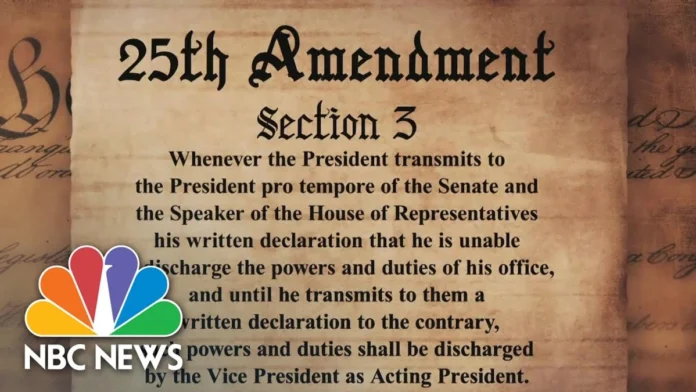 what is the 25th amendment