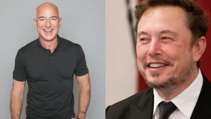 Elon Musk Jeff Bezos