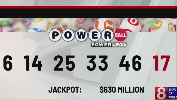 powerball numbers last night