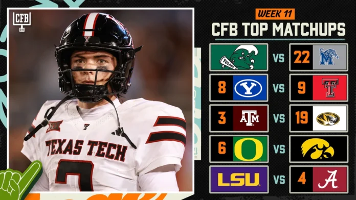 College Football Week 11