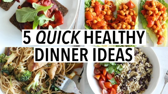 healthy dinner recipes