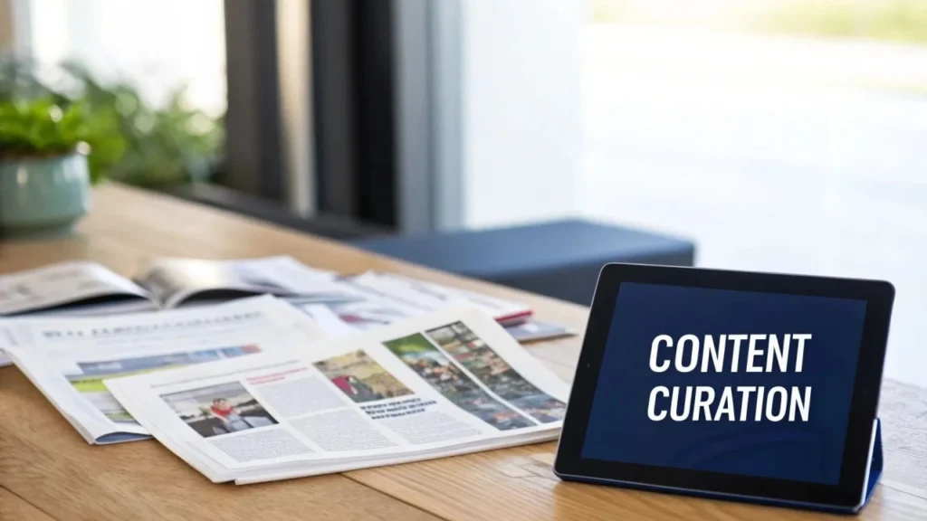 Niche newsletter publishing and curation